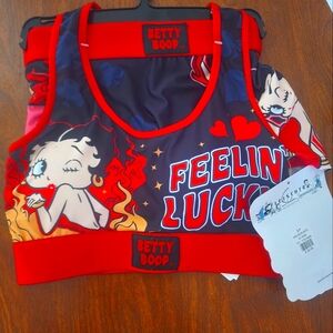 Betty Boop Sports Bra